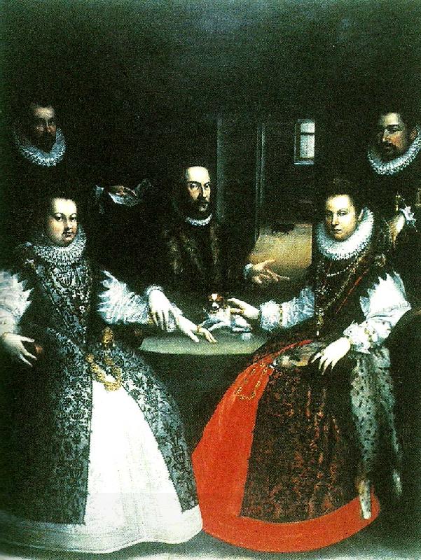 Lavinia Fontana portratt av familjen gozzadini